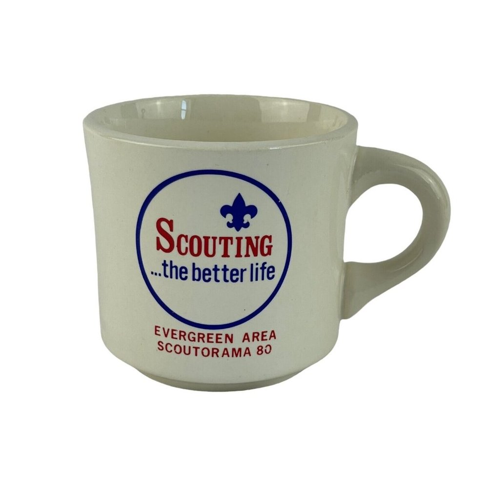 Scouting The‎ Better Life Boy Scout Evergreen Area Scoutorama 80 Ceramic Mug